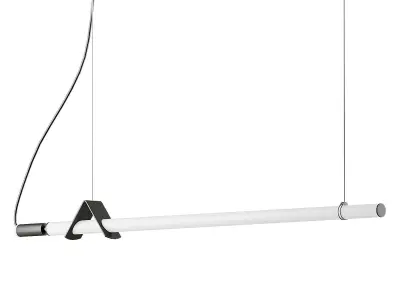 Linear Minimalist Tube Chandelier from Dilara 3D model