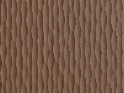 Rustic End-Grain Wood Block Paving PBR Texture