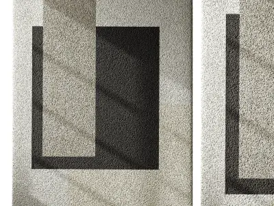 Rug Set 48 3D model