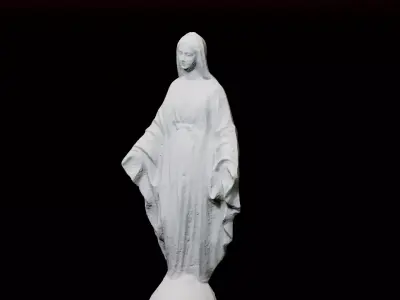 Church Sculpture - Photoscanned - Low Res  Free 3D model