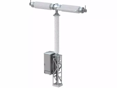 Disconnector 420 kw Low-poly 3D model