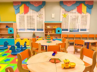 Daycare Room 3D model