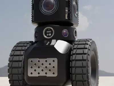 Camera Robot 3D model