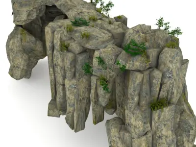 Mountain stone 3D model