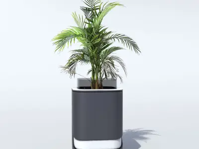 Modern Vase PBR Low-poly 3D model