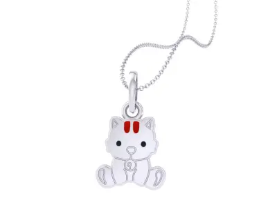 Kids Pendants 3dm STL OBJ FBX Renders Details 3D print model