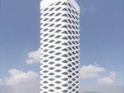 Parametric Building 1a13 3D model