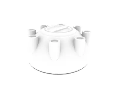 Machine Part  Game prop Low-poly 3D model