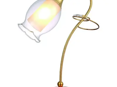 Table lamp 3D model 97