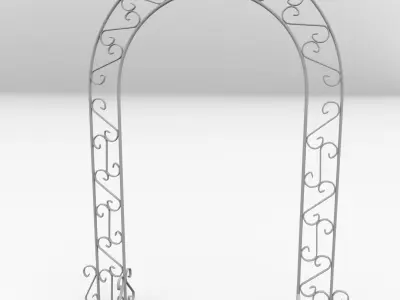 Wedding Arch 3D model