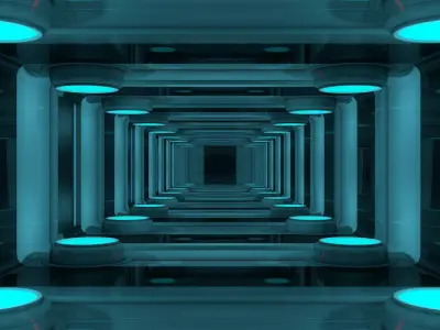 Spaceship Interior 3D model