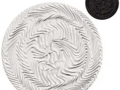decorative wall panel 04 3D model buy