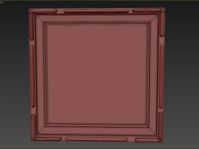 picture medieval Low-poly 3D model