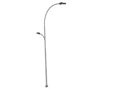 Lamp Post - Light Pole - Light Post - Street Light 10 3D model