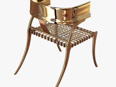 KLISMOS LOW-BACK CHAIR 3D model