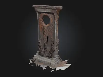 Mysterious Monolith  Enigma of the Ancient World 3D model