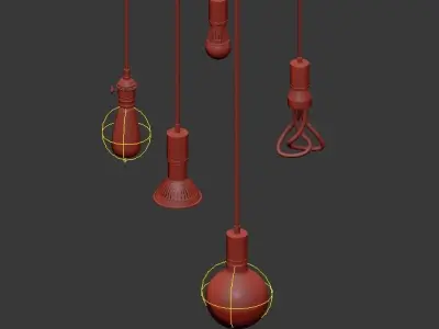 TECH Lighting Pendants 3D model get