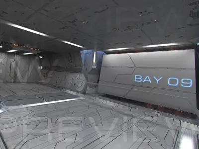 Sci-fi Textures Advanced Pack Low-poly 3D model