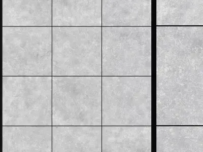 Yurtbay Seramik Kibo Grey 600x600 3D model