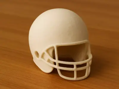 American Football Helmet Free 3D print model
