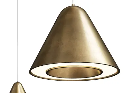 Kone LED Mini Pendant Light Low-poly 3D model