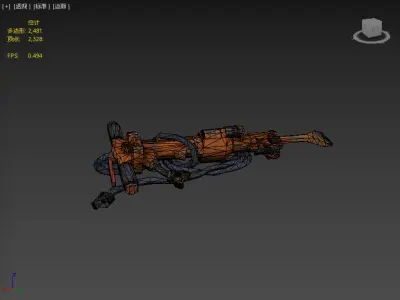 Next Generation Hammer Low-poly 3D model