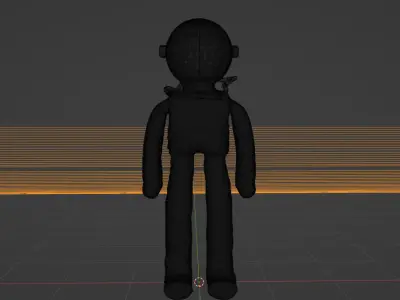 Astronaut 3D model order