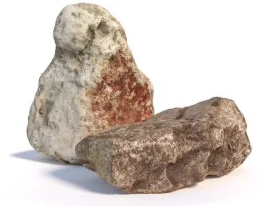 137 stone 3D model