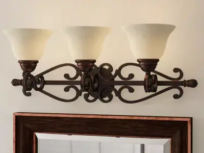 Amelia Dimmable Vanity Light 3D model