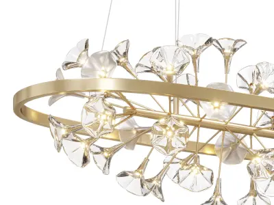Clayton Chandelier by lightology 3D model