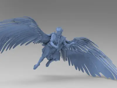 Angel Enforcer Warrior 1 3D model