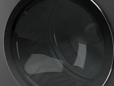 LG washing machine WM6700HBA 3D model