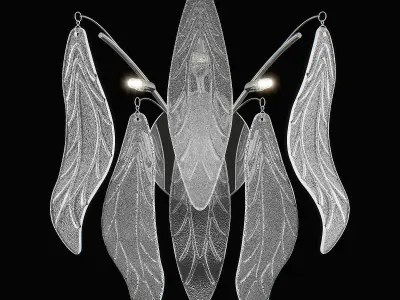 79363x Vetro Lightstar Sconce 3D model