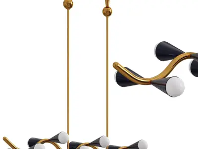 Caracas Wave 14 Light 3D model