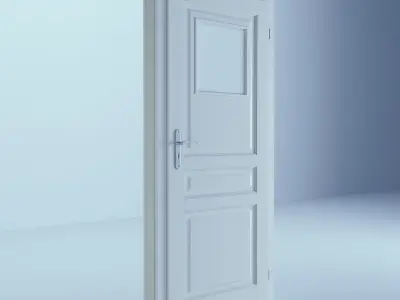 White Door 19 3D model