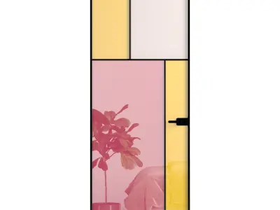 Glas Italia Sherazade interior doors 3D model