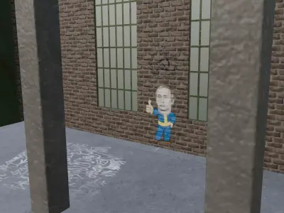 Warehouse02 with interiours 3D model