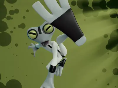 Grey Matter - Ben 10 3D model