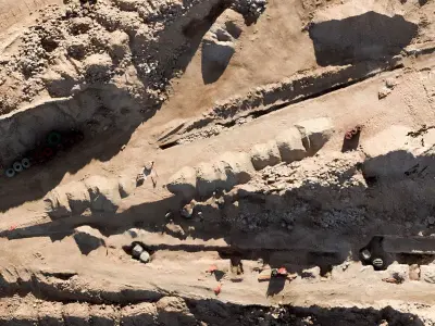 3D Scanned Big Construction Site 3D model