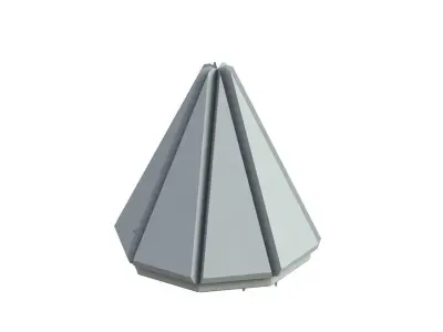 Sci Fi Object No 2321 Low Poly Low-poly 3D model