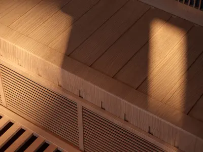 Khan-steam-room     Sauna-Room 3D model