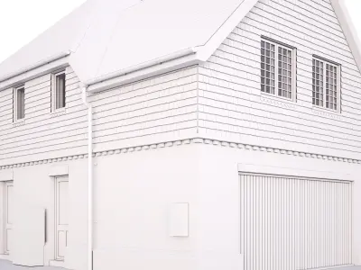 British House Heatherlea P4 3D model