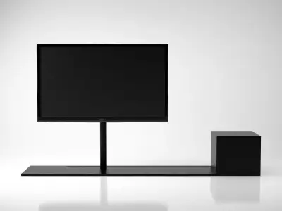 Sail tv stand 3D model