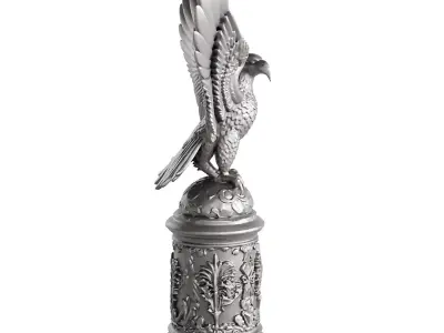 eagle statue  3D model