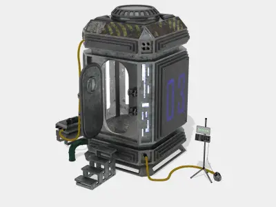 Experiment Chamber 3D model