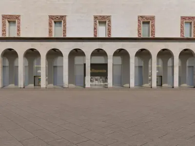 3d model vetrine La Rinascente Milano  3D model