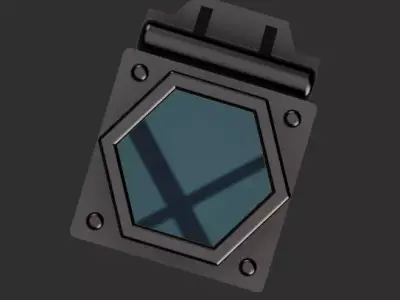 Resident Evil 4 - Leon Kennedy flashlight 3D print model