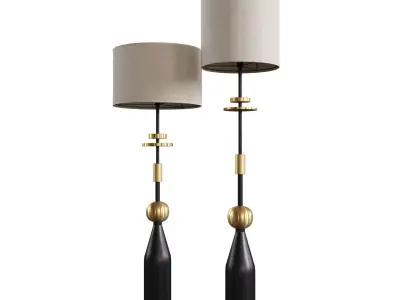 Roche Bobois Hannibal Floor Lamp 3D model