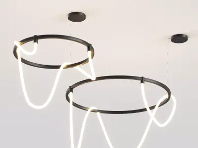 Pendant lamp HOKASU PL8 Free 3D model