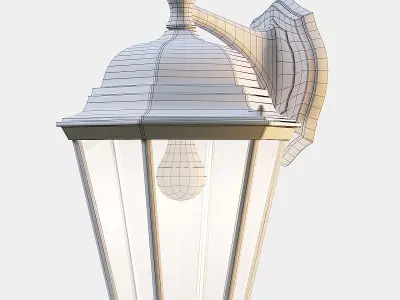 street wall lamp Arte Lamp Genova 3D model